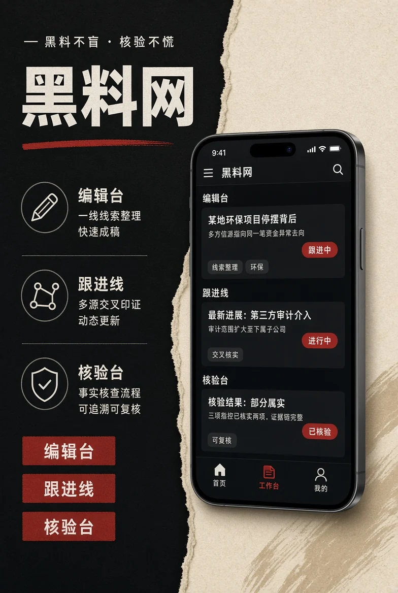 黑料网移动资讯栏目服务视觉